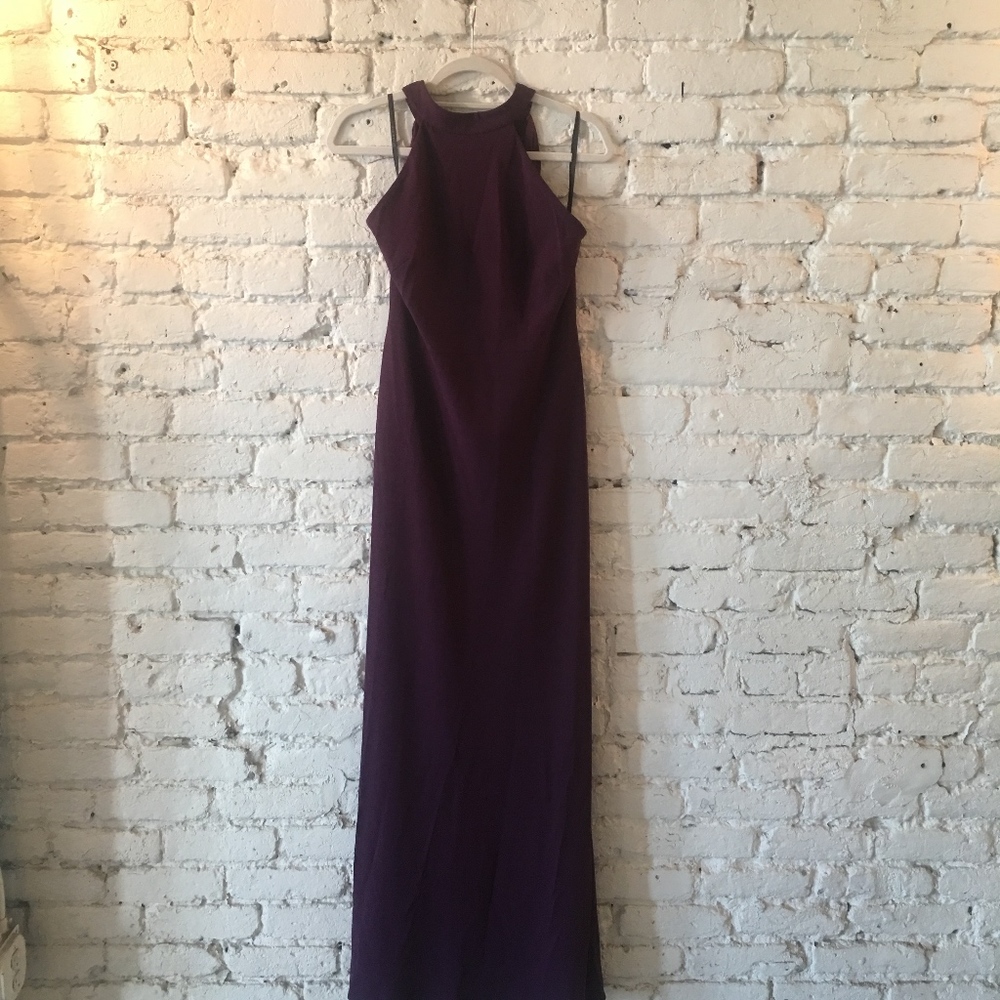 PURPLE dessy Formal Gown